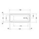 Duravit Baignoire balnéo No. 1 170x70 cm, 125 l, version EB, avec 1 RS, blanche