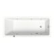 Duravit Baignoire balnéo No. 1 170x75 cm, 145 l, version EB, avec 1 RS, blanche-1