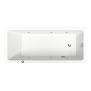 Duravit Baignoire balnéo No. 1 180x80 cm, 180 l, version EB, avec 1 RS, blanc