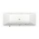 Duravit Baignoire balnéo No. 1 180x80 cm, version EB, 2 jets, blanche, J Proj.-1