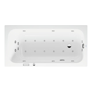 Duravit Baignoire balnéo Qatego 150x75 cm, Combi E, version EB, 1 RS, blanc