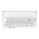Duravit Baignoire balnéo Qatego 150x75 cm, Combi P, version EB, 1 RS, blanc-1