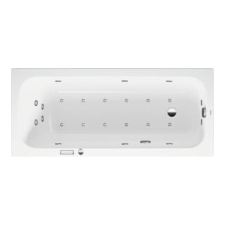 Duravit Baignoire balnéo Qatego 160x70 cm, Combi E, version EB, 1 RS, bl.