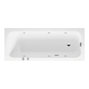 Duravit Baignoire balnéo Qatego 170x70 cm, Jet-Sys, version EB, 1 RS, blanche