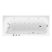 Duravit Baignoire balnéo Qatego 170x75 cm, Combi P, version EB, 1 RS, blanc