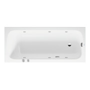 Duravit Baignoire balnéo Qatego 170x75 cm, Jet-Sys, version EB, 1 RS, blanche