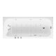 Duravit Baignoire balnéo Qatego 180x80 cm, Combi P, version EB, 1 RS, blanc-1