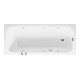 Duravit Baignoire balnéo Qatego 180x80 cm, Jet-Sys, version EB, 1 RS, blanc-1