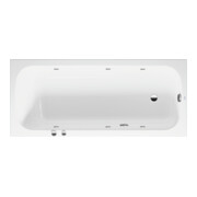 Duravit Baignoire balnéo Qatego 180x80 cm, Jet-Sys, version EB, 1 RS, blanc