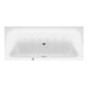 Duravit Baignoire Balnéo Qatego 180x80 cm, version EB, 2 jets, blanc, Air-Sys-1