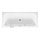 Duravit Baignoire balnéo Qatego 180x80 cm, version EB, 2 RS, blanc, Jet-Sys-1