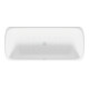 Duravit Baignoire balnéo Qatego 180x90 cm, libre, 2 RS, blanc, système Air-1
