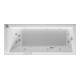 Duravit Baignoire balnéo Starck 170x75 cm, Combi E, version EB, 1 RS, blanc-1