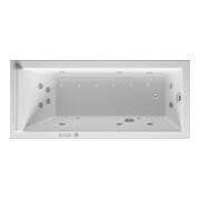 Duravit Baignoire balnéo Starck 170x75 cm, Combi E, version EB, 1 RS, blanc