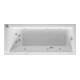 Duravit Baignoire balnéo Starck 170x75 cm, Combi P, version EB, 1 RS, blanche-1