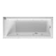 Duravit Baignoire balnéo Starck 170x75 cm, Jet-Sys, version EB, 1 RS, blanche-1