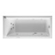 Duravit Baignoire balnéo Starck 170x80 cm, Combi P, version EB, 1 RS, blanche-1