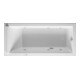 Duravit Baignoire balnéo Starck 170x80 cm, Jet-Sys, version EB, 1 RS, blanche-1