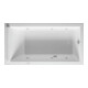Duravit Baignoire balnéo Starck 170x90 cm, Jet-Sys, version EB, 1 RS, blanc-1