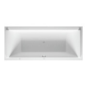 Duravit Baignoire balnéo Starck 180x80 cm, Air-Sys, version EB, 2 RS, blanche