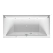 Duravit Baignoire balnéo Starck 180x80 cm, Jet-Sys, version EB, 2 RS, blanche