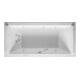 Duravit Baignoire balnéo Starck 180x90 cm, Combi P, version EB, 2 RS, blanc-1