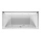 Duravit Baignoire balnéo Starck 180x90 cm, Jet-Sys, version EB, 2 RS, bl.-1