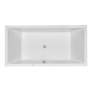 Duravit Baignoire balnéo Starck 180x90 cm, version EB, 2 RS, blanche, Air-Sys