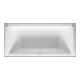 Duravit Baignoire balnéo Starck 190x90 cm, Air-Sys, version EB, 2 RS, blanche-1