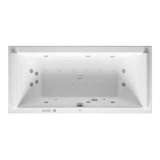 Duravit Baignoire balnéo Starck 190x90 cm, Combi E, version EB, 2 RS, blanc
