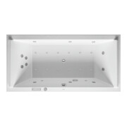 Duravit Baignoire balnéo Starck 200x100 cm, Combi E, EB-Vers, 2 RS, blanc