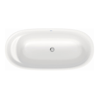 Duravit Baignoire Cape Cod 165x78x47 cm, îlot, 2 parois, blanc mat