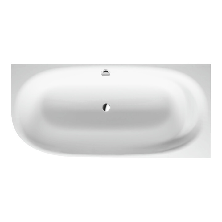 Duravit Baignoire Cape Cod 190x90x48,5 cm, angle droite, 1 RS, blanc