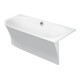 Duravit Baignoire Cape Cod 190x90x48,5 cm, angle droite, 1 RS, blanc-4