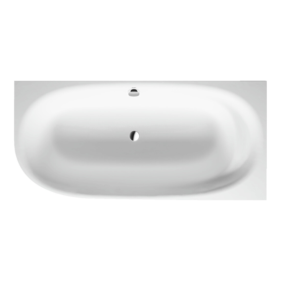 Duravit Baignoire Cape Cod 190x90x48,5 cm, angle droite, 1 RS, blanc