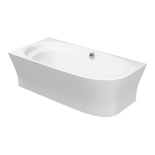 Duravit Baignoire Cape Cod 190x90x48,5 cm, angle gauche, 1 paroi, blanc