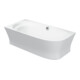 Duravit Baignoire Cape Cod 190x90x48,5 cm, angle gauche, 1 paroi, blanc-1