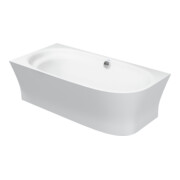 Duravit Baignoire Cape Cod 190x90x48,5 cm, angle gauche, 1 paroi, blanc