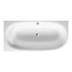 Duravit Baignoire Cape Cod 190x90x48,5 cm, angle gauche, 1 paroi, blanc