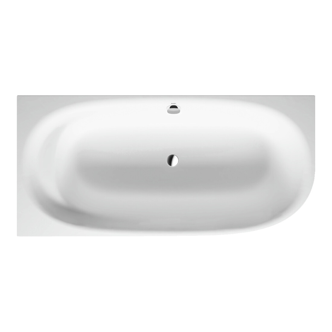 Duravit Baignoire Cape Cod 190x90x48,5 cm, angle gauche, 1 paroi, blanc