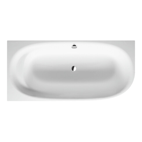 Duravit Baignoire Cape Cod 190x90x48,5 cm, angle gauche, 1 paroi, blanc
