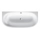 Duravit Baignoire Cape Cod 190x90x48,5 cm, pré-installée, 1 vidange, blanc-1