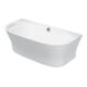 Duravit Baignoire Cape Cod 190x90x48,5 cm, pré-installée, 1 vidange, blanc