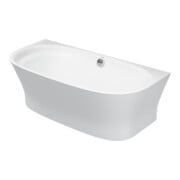Duravit Baignoire Cape Cod 190x90x48,5 cm, pré-installée, 1 vidange, blanc-2