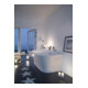 Duravit Baignoire Cape Cod 190x90x48,5 cm, pré-installée, 1 vidange, blanc