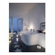 Duravit Baignoire Cape Cod 190x90x48,5 cm, pré-installée, 1 vidange, blanc