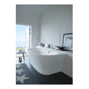 Duravit Baignoire Cape Cod 190x90x48,5 cm, pré-installée, 1 vidange, blanc-4