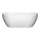 Duravit Baignoire DuraKanto 170x80x59 cm, ovale, autoportante, blanc brillant