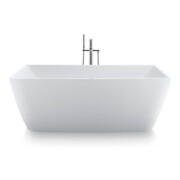 Duravit Baignoire DuraSquare 185x85x46 cm, îlot, 2 côtés, blanc