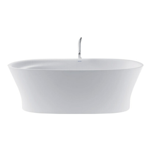Duravit Baignoire ovale Cape Cod 185,5x88,5x48,5 cm, îlot, 2 trop-pleins, blanc